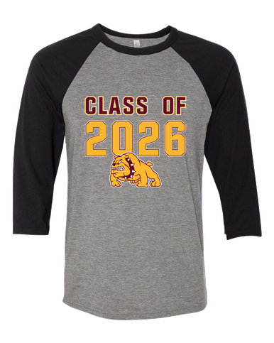 Big Spring Bulldogs Class of 2026 Men's Baseball T-Shirt