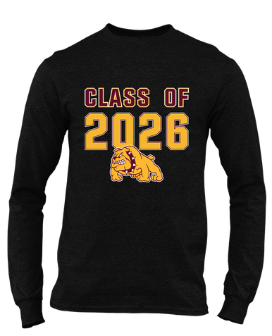 Big Spring Bulldogs Class of 2026 Men's LS T-Shirt