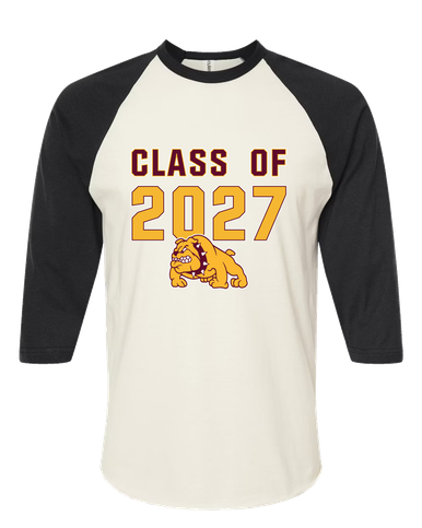 Big Spring Bulldogs Class of 2027 Men's Baseball T-Shirt