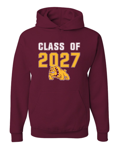 Big Spring Bulldogs Class of 2027 Men's Premium Hoodie