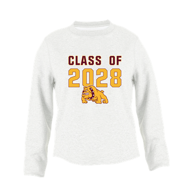Big Spring Bulldogs Class of 2028 Women's Sweatshirt