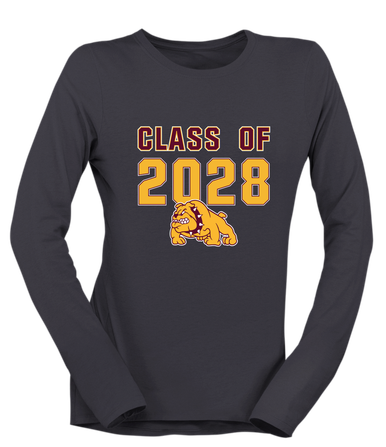 Big Spring Bulldogs Class of 2028 Women's Premium LS T-Shirt