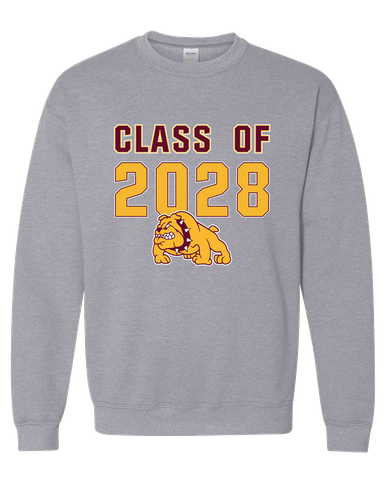 Big Spring Bulldogs Class of 2028 Men's Sweatshirt