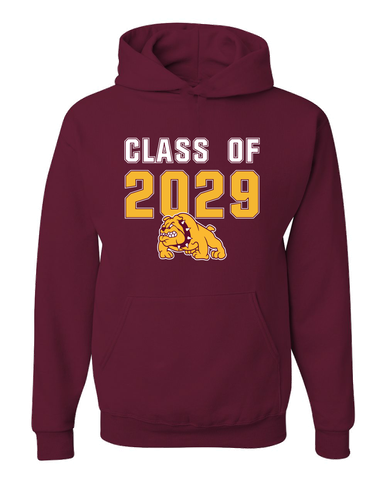 Big Spring Bulldogs Class of 2029 Men's Premium Hoodie