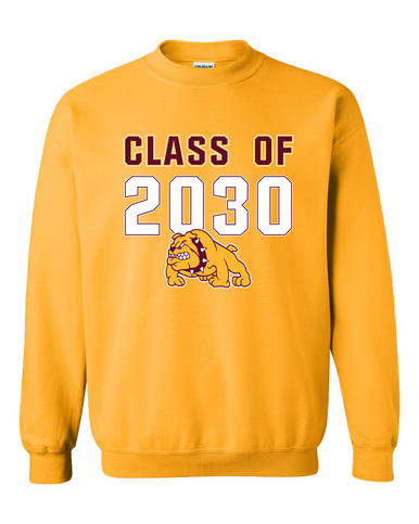 Big Spring Bulldogs Class of 2030 Men's Sweatshirt