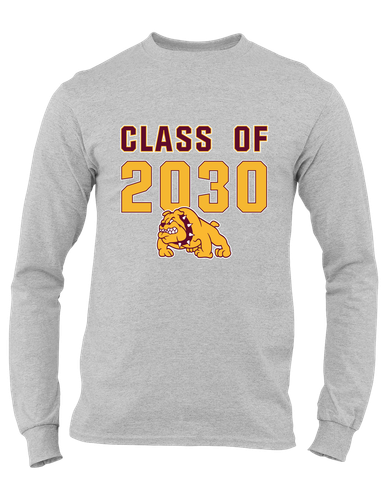 Big Spring Bulldogs Class of 2030 Men's Premium LS T-Shirt
