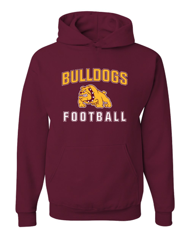 Big Spring Bulldogs Football #1 Men's Premium Hoodie