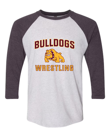 Big Spring Bulldogs Wrestling Women's Baseball T-Shirt