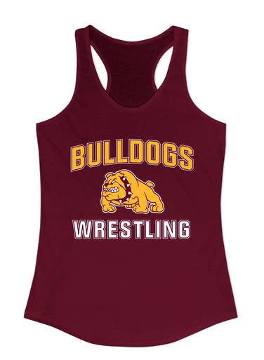 Big Spring Bulldogs Wrestling Women's Tank Top