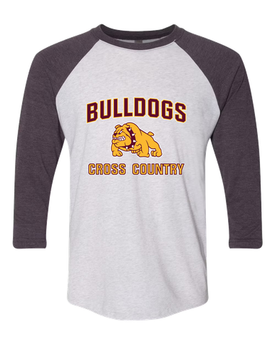 Big Spring Bulldogs Cross Country Women's Baseball T-Shirt
