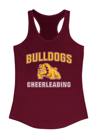 Big Spring Bulldogs Cheerleading Women's Tank Top