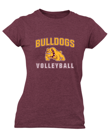 Big Spring Bulldogs Volleyball Women's Premium SS T-Shirt