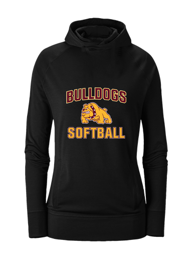 Big Spring Bulldogs Softball #1 Women's Hoodie