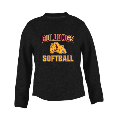 Big Spring Bulldogs Softball #1 Women's Sweatshirt
