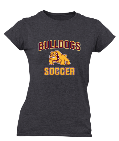 Big Spring Bulldogs Soccer #1 Women's SS T-Shirt