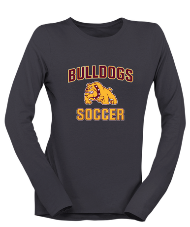 Big Spring Bulldogs Soccer #1 Women's LS T-Shirt