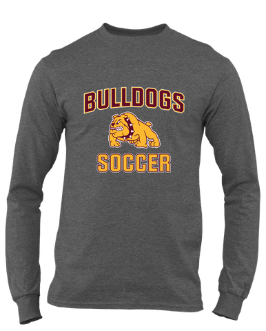 Big Spring Bulldogs Soccer #1 Men's Premium LS T-Shirt