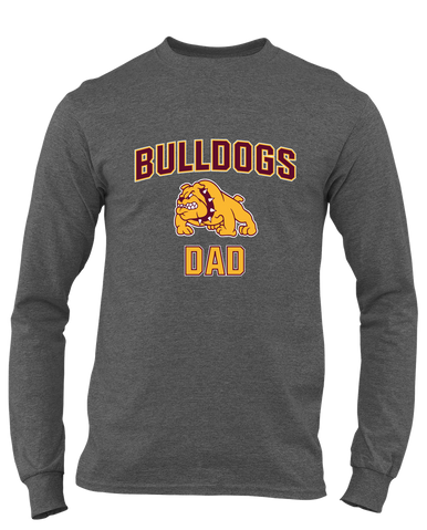 Big Spring Bulldogs Dad Men's LS T-Shirt