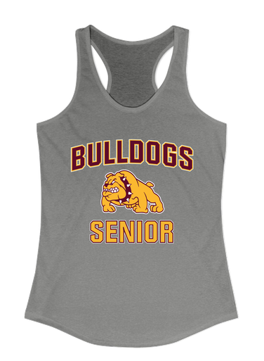 Big Spring Bulldogs Senior #1 Women's Tank Top