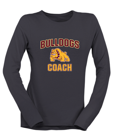 Big Spring Bulldogs Coach Women's LS T-Shirt