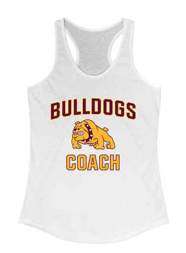 Big Spring Bulldogs Coach Women's Tank Top