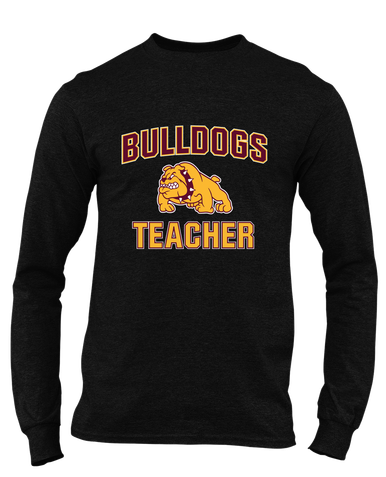 Big Spring Bulldogs Teacher Men's Premium LS T-Shirt