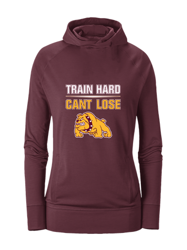 Big Spring Bulldogs Train Hard, Can't Lose Women's Hoodie