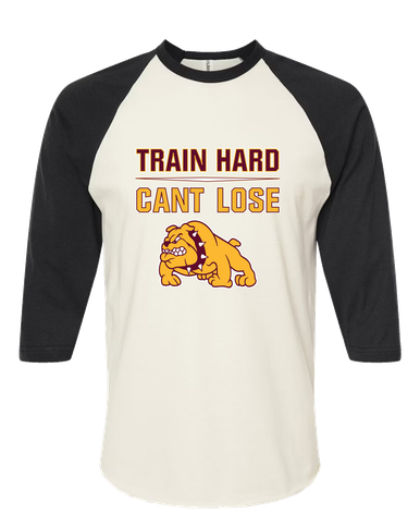 Big Spring Bulldogs Train Hard, Can't Lose Men's Baseball T-Shirt