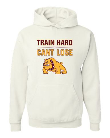 Big Spring Bulldogs Train Hard, Can't Lose Men's Premium Hoodie