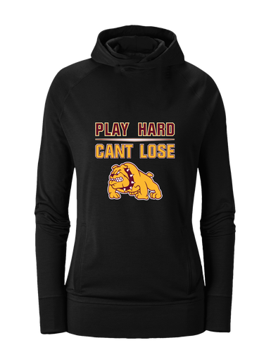 Big Spring Bulldogs Play Hard, Can't Lose Women's Hoodie