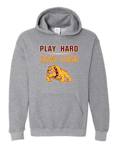Big Spring Bulldogs Play Hard, Can't Lose Men's Hoodie