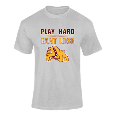Big Spring Bulldogs Play Hard, Can't Lose Men's SS T-Shirt