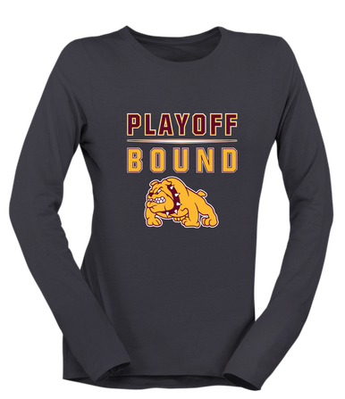 Big Spring Bulldogs Playoff Bound Women's Premium LS T-Shirt