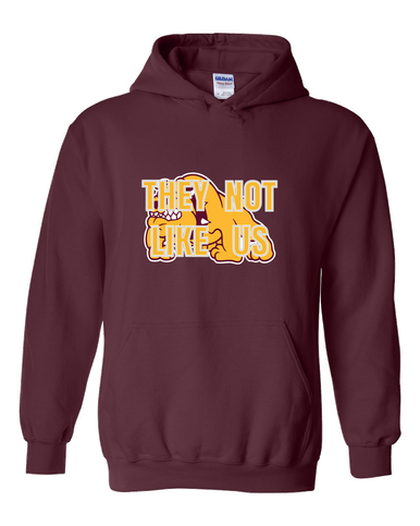 Big Spring Bulldogs They Not Like Us #2 Men's Hoodie