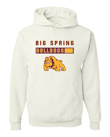 Big Spring Bulldogs Mascot #7 Men's Premium Hoodie