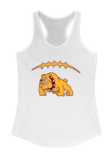 Big Spring Bulldogs Football #2 Women's Tank Top