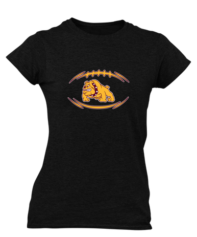 Big Spring Bulldogs Football #3 Women's SS T-Shirt