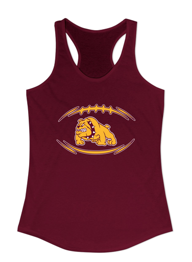 Big Spring Bulldogs Football #3 Women's Tank Top