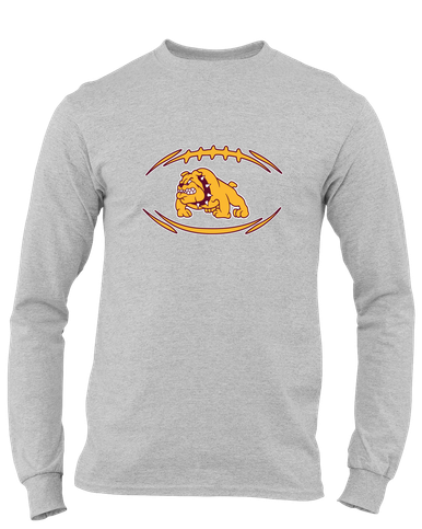 Big Spring Bulldogs Football #3 Men's LS T-Shirt