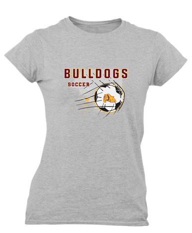 Big Spring Bulldogs Soccer #2 Women's SS T-Shirt