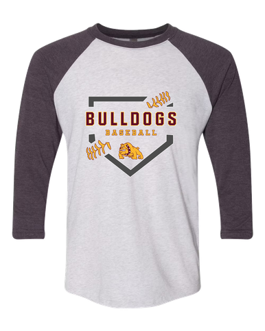 Big Spring Bulldogs Baseball #2 Women's Baseball T-Shirt