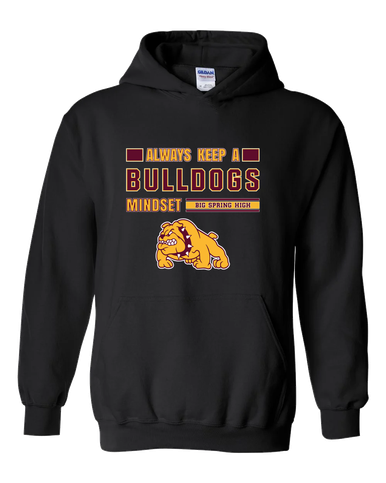 Big Spring Bulldogs Mindset Men's Hoodie