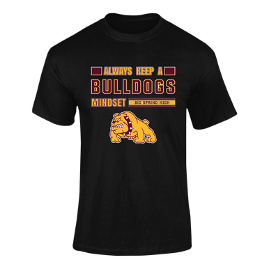Big Spring Bulldogs Mindset Men's SS T-Shirt