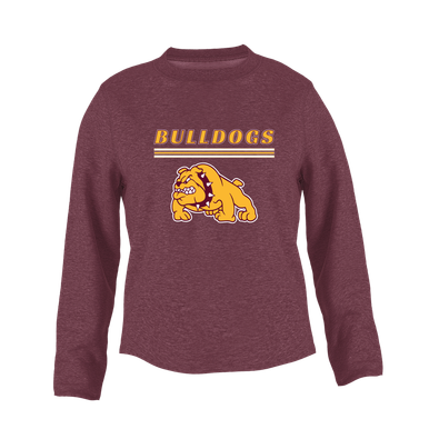 Big Spring Bulldogs Mascot #8 Women's Sweatshirt