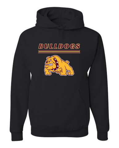 Big Spring Bulldogs Mascot #8 Men's Premium Hoodie