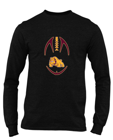 Big Spring Bulldogs Football #4 Men's Premium LS T-Shirt