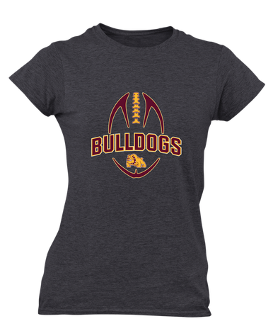Big Spring Bulldogs Football #5 Women's Premium SS T-Shirt
