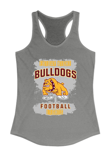 Big Spring Bulldogs Football #6 Women's Tank Top