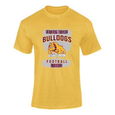 Big Spring Bulldogs Football #6 Men's Premium SS T-Shirt