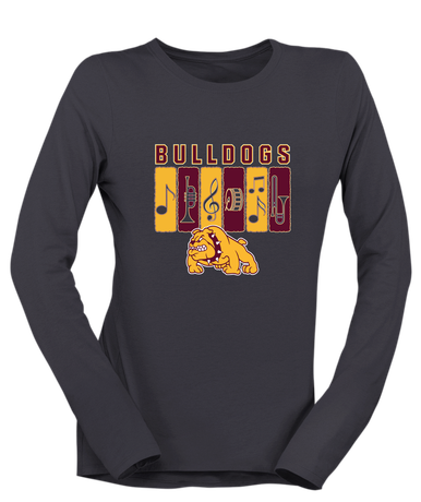 Big Spring Bulldogs Band # 2 Women's LS T-Shirt